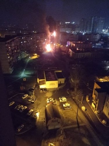 Фото 5 — Киев атаковали баллистическими ракетами — их сбила Противовоздушная оборона столицы