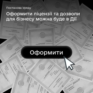 Фото 3 — Уряд дав старт експериментальному проєкту "єДозвіл": оформити ліцензії для бізнесу можна буде в "Дії"