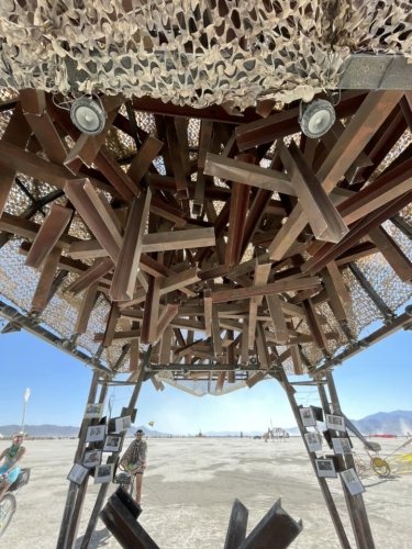 Фото 4 — "Храм ежа" и "Феникс": на фестивале Burning Man представили две инсталляции от Украины (ФОТО/ВИДЕО)