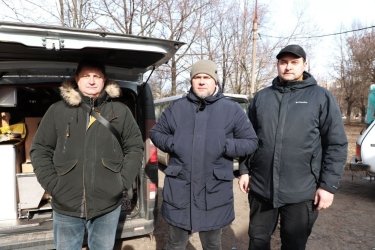 Фото 4 — Фонд Едуарда Мкртчана та "Ротарі Клуб Київ" передали для лікарень Краматорська медичні товари