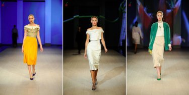 Фото 4 — Ukrainian Fashion Week: 27 разных пар туфель и деревянные очки в коллекции Ирины Каравай (ФОТО)