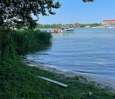 Фото 2 — В Польше вертолет с украинцами рухнул в озеро (ФОТО)