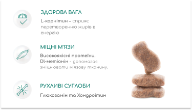 Фото 4 — Огляд сухого корму для котів Optimeal Beauty: новинка в холістик раціонах