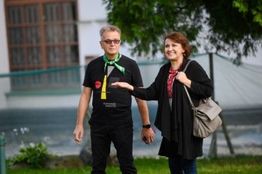 Фото 2 — Bouquet Kyiv Stage миксует жанры: открыли фестиваль Забужко, "Щедрик" и электронная музыка