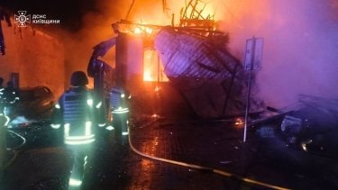 Наслідки обстрілу України у ніч проти 10 жовтня