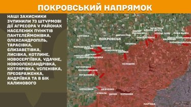 Фото 19 — Карта боевых действий в Украине на 29 марта 2025 года