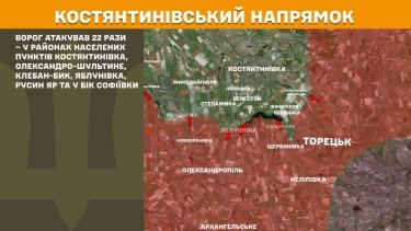 Фото 19 — Карта бойових дій в Україні на 8 січня 2026 року