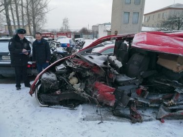Фото 2 — Под Воронежом в ДТП погибли трое украинцев (ФОТО)
