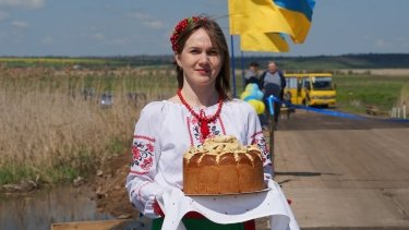 Фото 2 — На Херсонщині та Миколаївщині відновили ще три мости, постраждалих через війну (ФОТО)