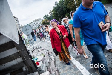 Фото 55 — "Мы сюда приехали мира просить" — как в Киеве прошел Крестный ход УПЦ МП (фото)