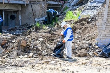 Фото 2 — Відновлення України: ПРООН допомогла Україні розчистити 1 млн тонн завалів після руйнувань