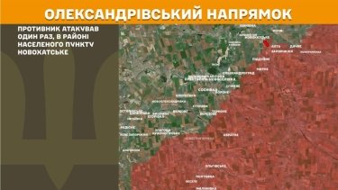 Фото 25 — Карта бойових дій в Україні на 27 травня 2026 року