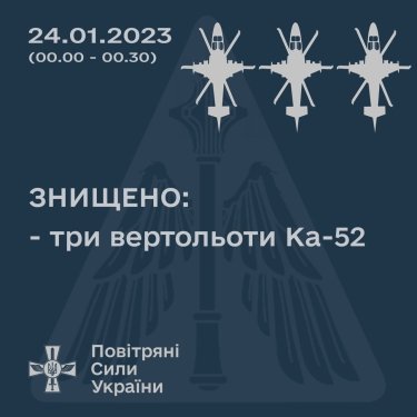 Фото 2 — Воздушные силы за пол часа сбили три российских вертолета Ка-52