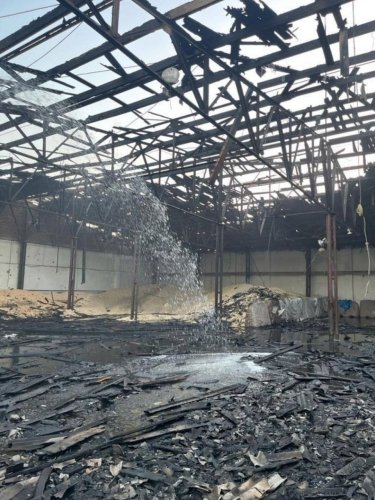 Фото 4 — В Одесской области вражеские дроны повредили зернохранилища и производственно-перегрузочный комплекс (ФОТО)