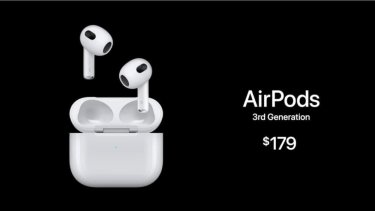 Фото 3 — AirPods третьего поколения, супермощные чипы и новый MacBook, — презентация Apple