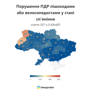 Фото 3 — В Украине выросло количество ДТП по вине пешеходов: в каких областях такие происшествия случаются чаще всего
