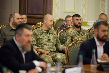 Фото 27 — Зеленський зустрівся з єврейським духовенством напередодні Рош га-Шана (ФОТО, ВІДЕО)