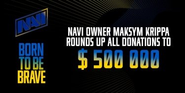 Фото 2 — Власник NAVI Максим Кріппа прокоментував результати турніру BORN TO BE BRAVE: зібрали $ 500 000 для United24