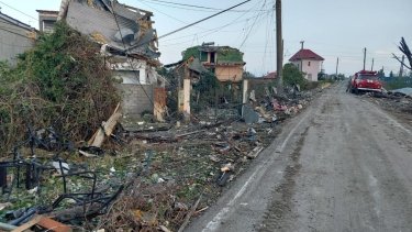 Фото 2 — РФ нанесла ракетный удар по Одесской области: есть раненые и разрушения