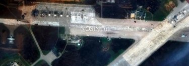 Фото 5 — У мережі з'явилися супутникові знімки російської авіабази "Саки" після вибухів