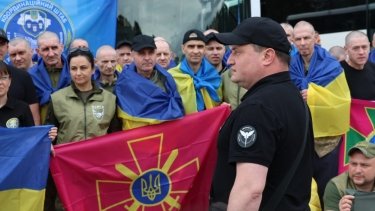 Фото 13 — Відбувся обмін полоненими: більшість воїнів були у полоні з 2022 року (ФОТО)