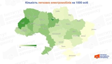 Фото 3 — Скільки електромобілів припадає на 1000 українців: оновлена статистика ринку