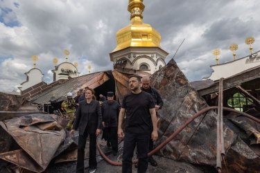 Фото 11 — Восстановление Успенского собора Киево-Печерской лавры: правительство выделит средства после атаки РФ