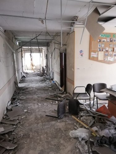 Фото 4 — Россияне обстреляли больницу и жилые кварталы в Херсоне. Есть жертвы