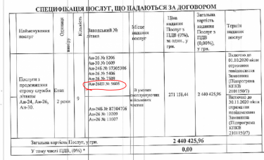 Фото 2 — Упавший под Харьковом АН-26 должен был до октября пройти процедуру продления срока службы