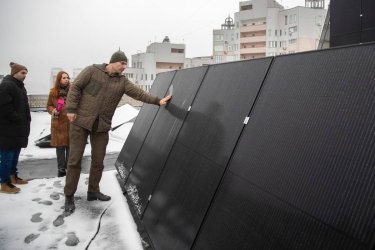 Фото 5 — В Киеве первая многоэтажка получила награду "Энергостойкий дом" (ФОТО)