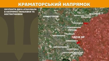 Фото 22 — Карта бойових дій в Україні на 30 вересня 2025 року