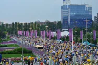 Фото 20 — Матч Евро-2012 Украина-Франция в Донецке: фоторепортаж
