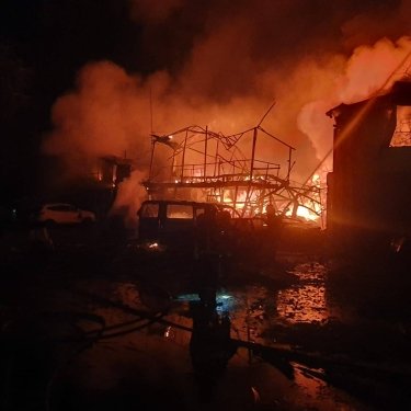 Фото 5 — Враг атаковал Украину дронами: есть попадания в Харькове, Одесской и Львовской областях