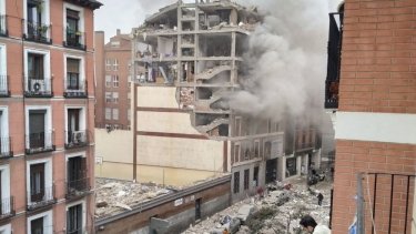 Фото 3 — В центре Мадрида произошел взрыв (ФОТО, ВИДЕО)