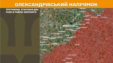 Фото 24 — Карта бойових дій в Україні на 17 червня 2026 року