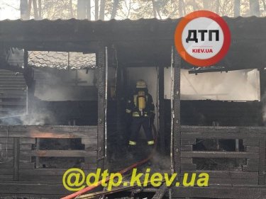 Фото 9 — Неизвестные сожгли контактный зоопарк в киевском парке "Совки" (ФОТО, ВИДЕО)