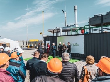 Фото 2 — На свалке под Тернополем запустили станцию дегазации (ФОТО)