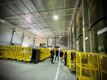 Фото 2 — "Укрпошта" запустила в Одесі новий автоматизований логістичний термінал