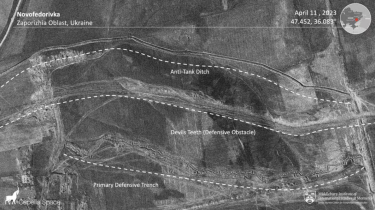 Фото 2 — Окопи, траншеї, "зуби дракона": які райони РФ укріпіла найбільше