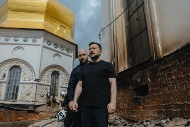 Фото 8 — Восстановление Успенского собора Киево-Печерской лавры: правительство выделит средства после атаки РФ
