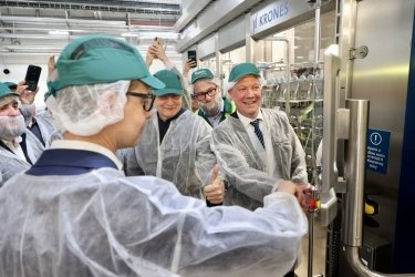Фото 3 — Проект на 610 млн грн: на "Львовской пивоварне" запустили новую производственную линию Carlsberg (ФОТО)