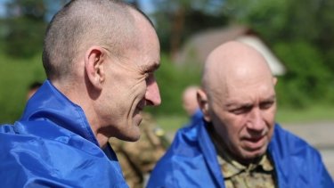 Фото 8 — Украина вернула из российского плена новую группу защитников (ФОТО)