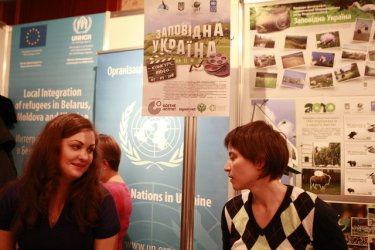 Фото 7 — На CSR MarketPlace топы дискутировали о КСО, а посетители голосовали за лучший стенд