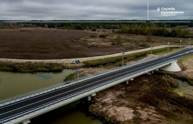 На трасі Київ – Іванків відновлено міст через річку Здвиж