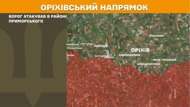 Фото 25 — Карта бойових дій в Україні на 26 березня 2026 року