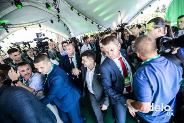 Фото 19 — Как Зеленский с Разумковым представляли своих кандидатов в народные депутаты (ФОТО)