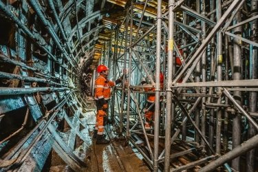 Фото 3 — Озвучены новые сроки завершения работ на "синей" ветке киевского метро (ФОТО)