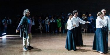 Фото 28 — Мультимедийный ритуал: "Шлях до..." Троицкого вписался в пространство Украинского дома