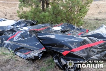 Фото 8 — В Лимане эксгумировали из братской могилы 34 украинских военных