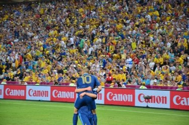 Фото 5 — Матч Евро-2012 Украина-Франция в Донецке: фоторепортаж